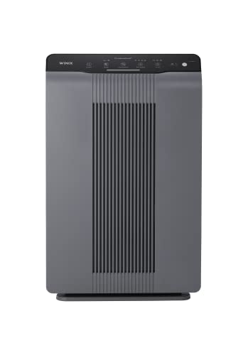 WINIX 5300-2 luftreiniger Allergiker, CADR 390m³/h, 99㎡, Air Purifier für Raucherzimmer gegen Allergien, Staub, Pollen, Tierhaare, Luftqualitätsanzeige, Auto Schlafmodus