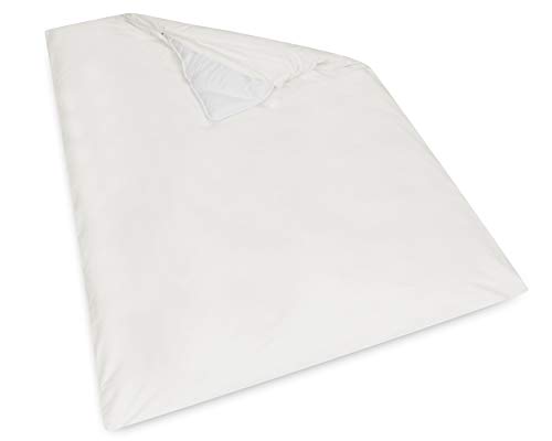 allsaneo Premium Encasing Deckenbezug 140x200 cm, Allergiker Bettwäsche extra weich und leicht, Anti-Milben Zwischenbezug für die Bettdecke