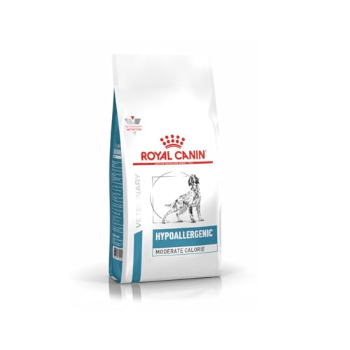 ROYAL CANIN Veterinary HYPOALLERGENIC MODERATE CALORIE | 1,5 kg | Diät-Alleinfuttermittel für Hunde | Zur Minderung von Ausgangserzeugnis-und Nährstoffintoleranzerscheinungen