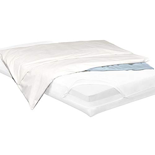 Softsan Protect Plus Bettdeckenbezug milbendicht 155 x 200 cm, Encasing, Milbenschutz für Hausstauballergiker