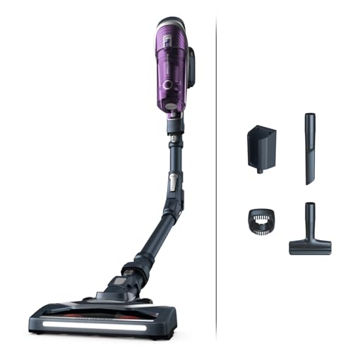 Rowenta X-Force Flex 8.60 Allergy, Akku Staubsauger kabellos, Allergiefilter, Flex-Gelenk, bis 45 min Akku-Laufzeit, Fugendüse, Polsterdüse, Akkusauger mit EasyWash-Filter, 185 Watt, RH9638WO