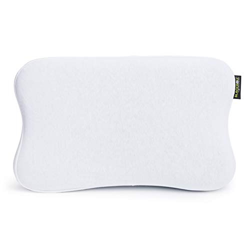 BLACKROLL® Pillow CASE Jersey, Kissenbezug 30 x 50 cm für Recovery Pillow, weicher Kopfkissenbezug aus hochwertiger Baumwolle, formstabile Kissenhülle ohne Faltenbildung, Weiß