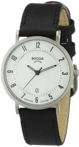 Boccia Damen-Armbanduhr Mit Lederarmband Dress 3296-01