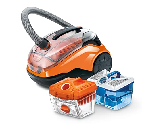 THOMAS CYCLOON HYBRID Family & Pets, Tierliebhaberstaubsauger, beutelloser Staubsauger, Zyklonsauger, Wasserfilter, Zyklonfilter, 1700 Watt max., Made in Germany