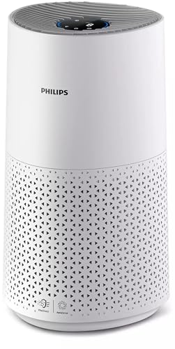 Philips 1000-Serie Luchtreiniger- Verwijdert Ziektekiemen- Stof en Allergenen in Ruimtes tot 78m²- CADR 300 m³/h- Slaapstand (AC1711/10)