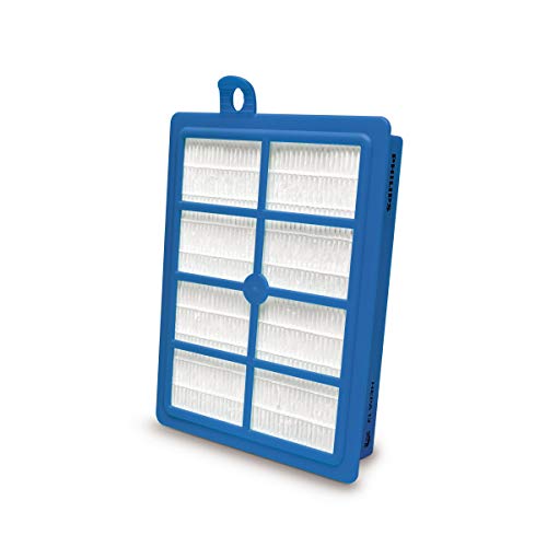 Philips Allergie HEPA13-Abluftfilter s-filter Standardgröße für Staubsauger, fängt mehr als 99,95% Staub auf (FC8038/01)