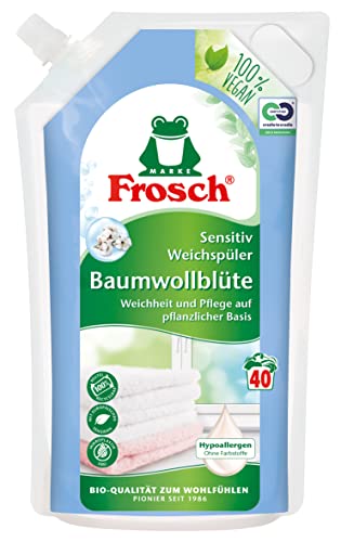 Frosch Sensitiv-Weichspüler Baumwollblüte, 1 l