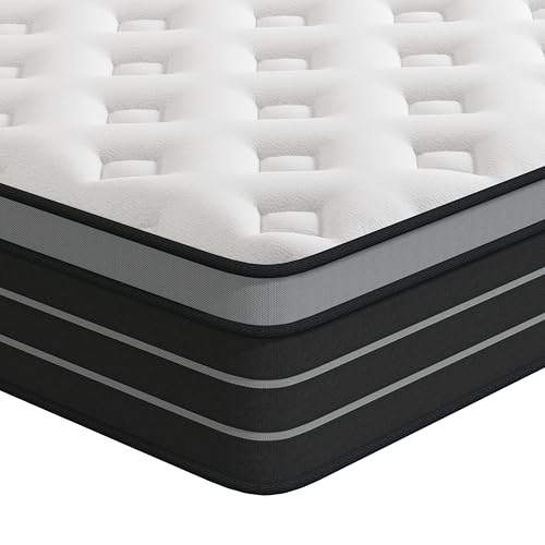 CBAEC-RSN Matratze 160x200 cm Boxspringbett Härtegrad H3, Geeignet für Kinder und Erwachsene, Öko-Tex Zertifiziert, Ergonomische 7 Zonen Matratze Höhe 20 cm