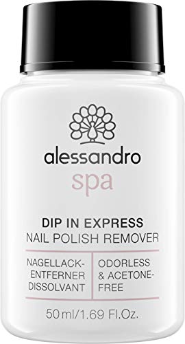 Alessandro Spa Dip In Express Nagellackentferner - Geruchlos Und Ohne Aceton, 50 Ml , (1Er Pack)
