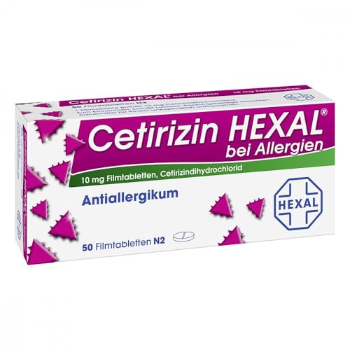 Cetirizin Hexal bei Allergien, 50 St