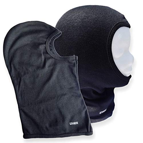 Uvex Motorrad Unisex Kopfhaube Sturmhaube Helmunterzieher Gesichtsmaske Farbe: schwarz
