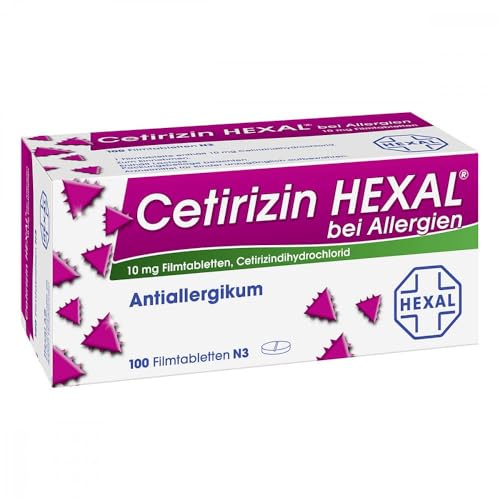 Cetirizin Hexal bei Allergien, 100 St