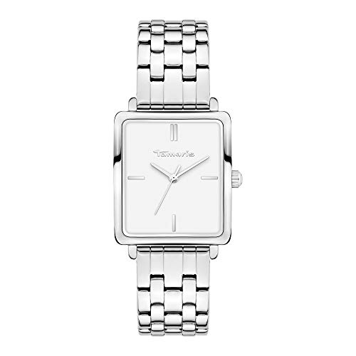 Tamaris Damen Analog Quarz Uhr mit Edelstahl Armband TT-0012-MQ