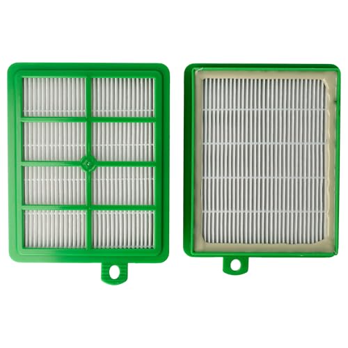 vhbw 2X Ersatz Allergie Hepa 13 Filter Set Philips Performer FC 9150, FC 9151, FC 9152, FC 9153, FC 9154, FC 9155, FC 9156, FC 9157 Ersatz für AEF 12, H12