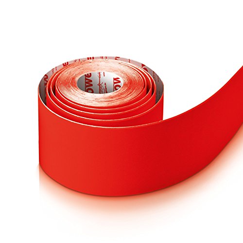 Gatapex Nylon Kinesiology-Tape 5cm x 5m für Kinesiology- und Power-Taping rot
