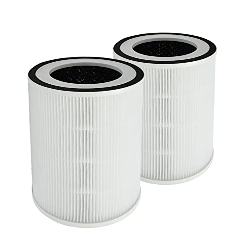 PUREBURG Ersatzfilter kompatibel mit Afloia KILO, KILO PRO, KILO PLUS, MIRO & MIRO PRO, Morento Kilo Kalo Luftreiniger & CUCKOO CAC-I0510FW, 2er-Pack H13 HEPA