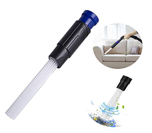 Nifogo staubsauger aufsatz, staubsaugerbürste, Dusty Brush Reinigungspinsel Staubsaugen, Universal Staubsauger Bürsten Reiniger mit flexiblen Saugrohren klein Staubwedel