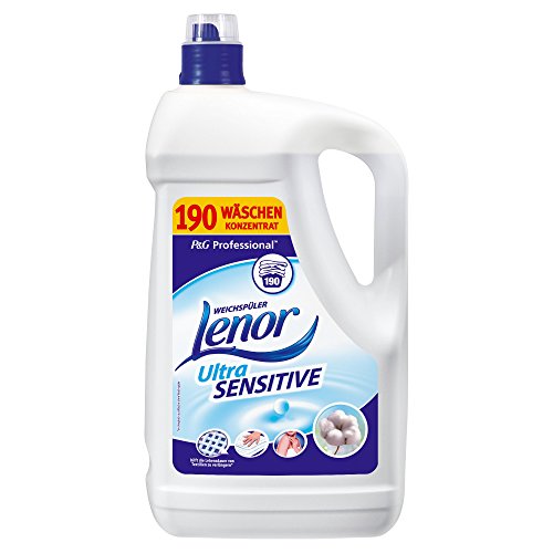 Lenor Professional Konzentrat Weichspüler Ultra Sensitive, 3er Pack (3 x 4,75 l)