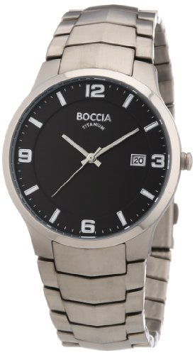 Boccia Herren-Armbanduhr XL Analog Titan 3561-02