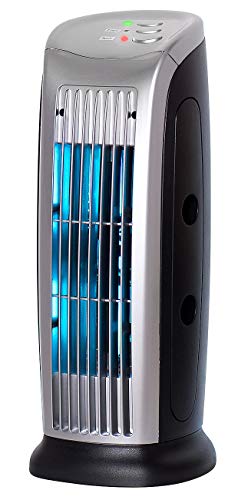 Sichler Haushaltsgeräte Luftionisierer: Luftreiniger mit Ionisator, UV-Licht, Staubfilter und Gebläse, 10 Watt (Luftreiniger Viren)