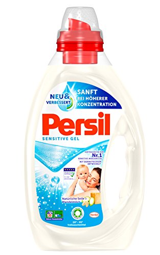 Persil Sensitive Gel, 4er Pack (4 x 20 Waschladungen)