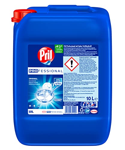 Pril Professional Original (10 l), Spülmittel Großpackung für hygienische Sauberkeit in Gastronomie & Industrie