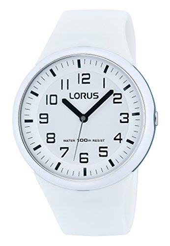 Lorus Fashion Damen-Uhr Edelstahl und Kunststoff mit Silikonband RRX53DX9