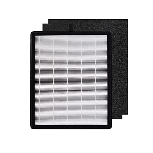 PUREBURG Ersatz-Filter-Set kompatibel mit Zigma Aerio-300 & Medion MD 10444 UND MD 10378 Luftreiniger,Aktivkohle und H13 True HEPA