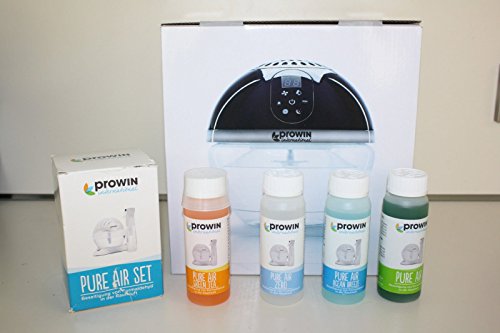 proWIN Air Bowl Airbowl 2 mit LED Funktion Set + 4 x 100 ml Pure Air