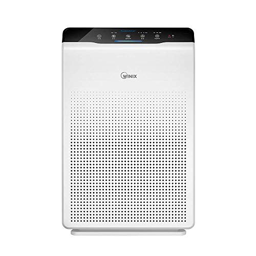 WINIX ZERO luftreiniger Allergiker für 99㎡ (CADR 390m³/h) Air Purifier mit HEPA Luftfilter für Raucherzimmer gegen Allergien, Staub, Pollen, Tierhaare, Luftqualitäts-Feedback und Automodus