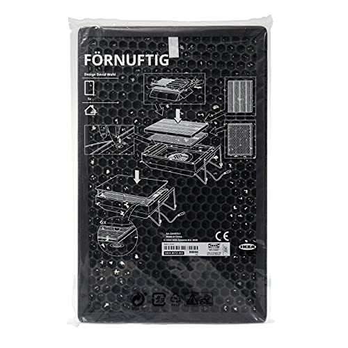 Ikea FORNUFTIG Filter (passend für FÖRNUFTIG Luftreiniger), Aktivkohle, 37 x 23 x 1,5 cm